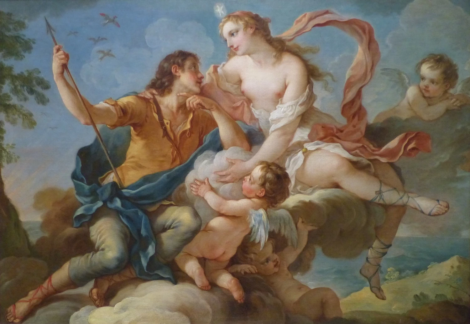 Venere e Adone, o Aurora e Cefalo - Musée des Beaux, Arts , Nimes